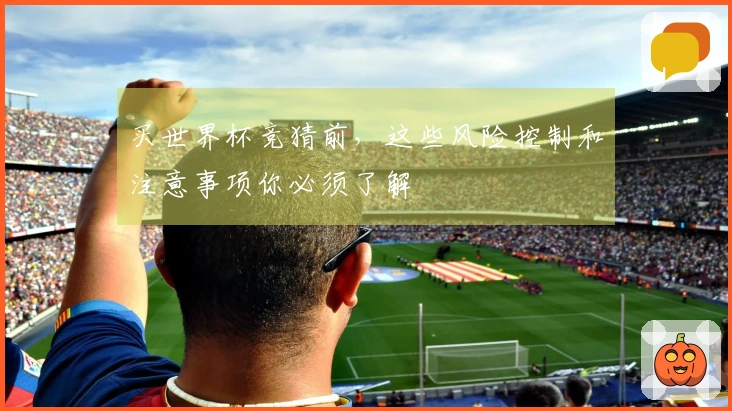 买世界杯竞猜前，这些风险控制和注意事项你必须了解